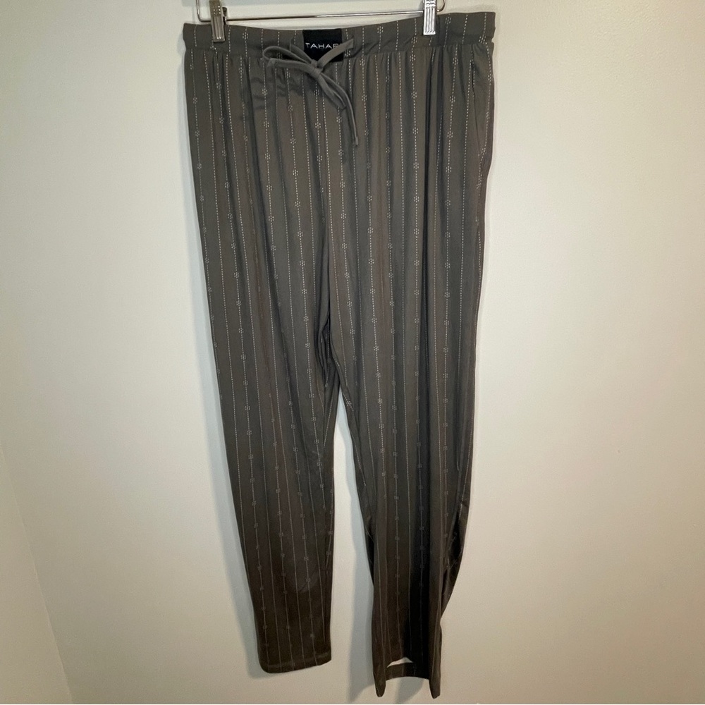 Tahari Men's Grey Loungewear Pajama Pants